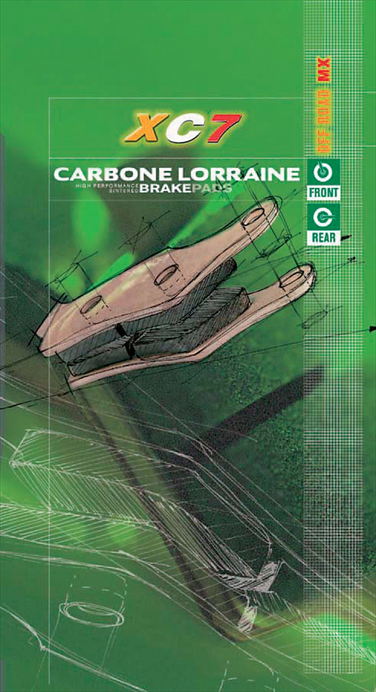 CARBONE LORRAINE(カーボンロレーヌ)｜ブレーキパッド 2288-XC7｜CL2288-XC (MX10)