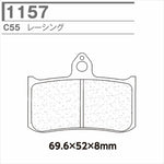 CARBONE LORRAINE(カーボンロレーヌ)｜ブレーキパッド 1157 C55/C60｜CL1157-C55 (C60)