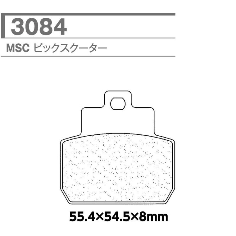 CARBONE LORRAINE(カーボンロレーヌ)｜ブレーキパッド 3084-MSC ｜CL3084-MSC