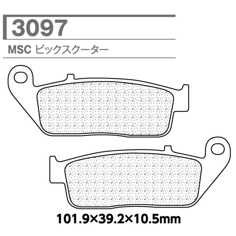 CL BRAKES(旧カーボンロレーヌ)｜3097-MSC CL ブレーキパッド｜3097-MSC