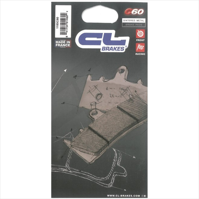 CL BRAKES(旧カーボンロレーヌ)｜1110-C60 CL ブレーキパッド｜1110-C60