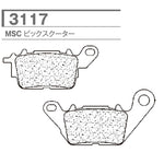 CL BRAKES(旧カーボンロレーヌ)｜CL3117-MSC CL ブレーキパッド｜3117-MSC
