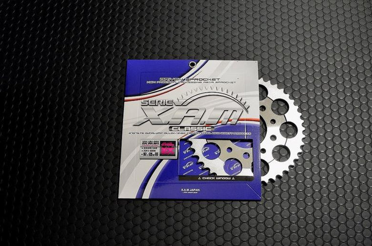 XAM(ザム)｜スチール スプロケット 530-44 ZZR1100(93-01) ZZR1100(-92) ZRX1100 ZEPHYR1100 GPZ1100｜B6405-44