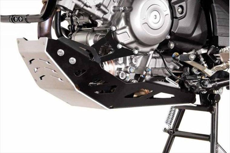 【エスダブリューモーテック】SWモーテック    エンジンガード BLK／SIL        DL650 V-STROM 11-／XT 15- MSS0575910001/B