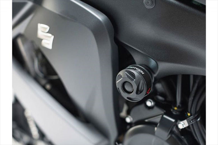 【エスダブリューモーテック】SWモーテック フレームスライダーSET BLK GSX-S1000 15- STP0558710000/B