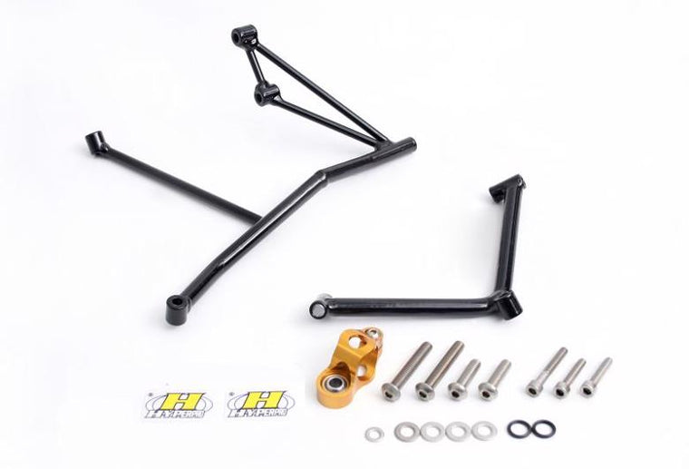 【HYPERPRO】ハイパープロ ステダンステーSET 75mm BLK ZX-9R 94-97【カタログ品番：P006-3772】【メーカー品番：22117020】