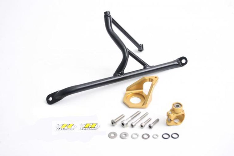 【HYPERPRO】ハイパープロ ステダンステーSET 75mm BLK CBR600F 91-98【カタログ品番：P006-3788】【メーカー品番：22111016】