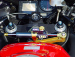 【HYPERPRO】ハイパープロ CNCステダンステーSET 75mm GLD CBR900RR 00-01 CBR929RR 00-01【カタログ品番：P006-3792】【メーカー品番：22111020】