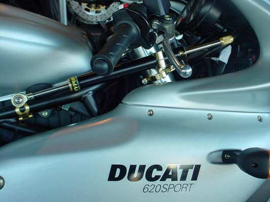 【HYPERPRO】ハイパープロ ステダンステーSET 120mm DUCATI 851 89-90【カタログ品番：P006-3994】【メーカー品番：22119012】