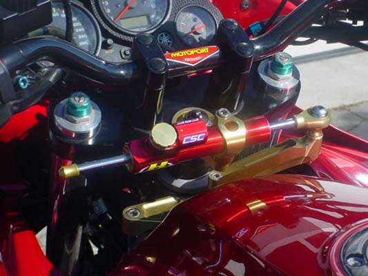 【HYPERPRO】ハイパープロ CNCステダンステーSET 75mm GLD FZS1000 FAZER 01-05【カタログ品番：P006-4398】【メーカー品番：22113025】