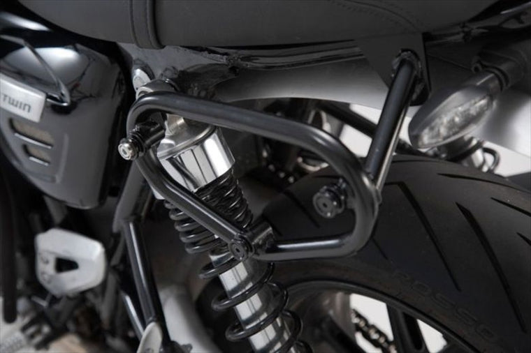 【エスダブリューモーテック】SWモーテック SLCサイドキャリア（左） TRIUMPH SPEEDTWIN1200 18 HTA1192810000