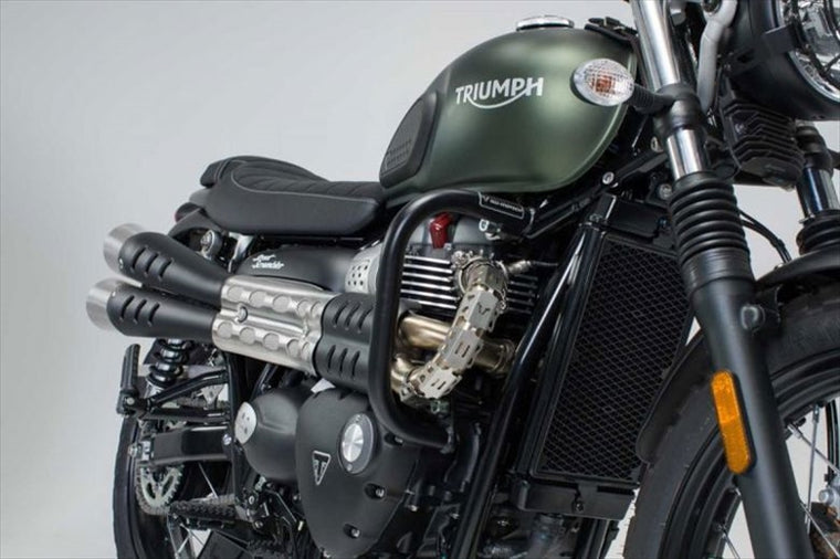 【エスダブリューモーテック】SWモーテック    クラッシュバー                  TRIUMPH STREET SCRAMBLER／BONNEVILLE BOBBER 16 SBL1188410000/B