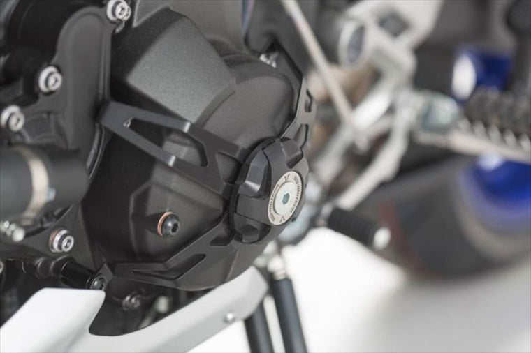 【エスダブリューモーテック】SWモーテック    オルタネーターカバーガード BLK      MT-09 13／XSR900 16／ABARTH STP0644910000/B