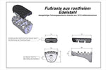 【エスダブリューモーテック】SWモーテック    ION フットレストキット             XRV650／750 87-03／XL600V 87-99／CRF1000L FRS0101110201/S