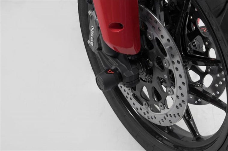 【エスダブリューモーテック】SWモーテック    フロントアクスル用スライダーセット BLK   DUCATI MULTISTRADA V4 20 STP2217610600/B