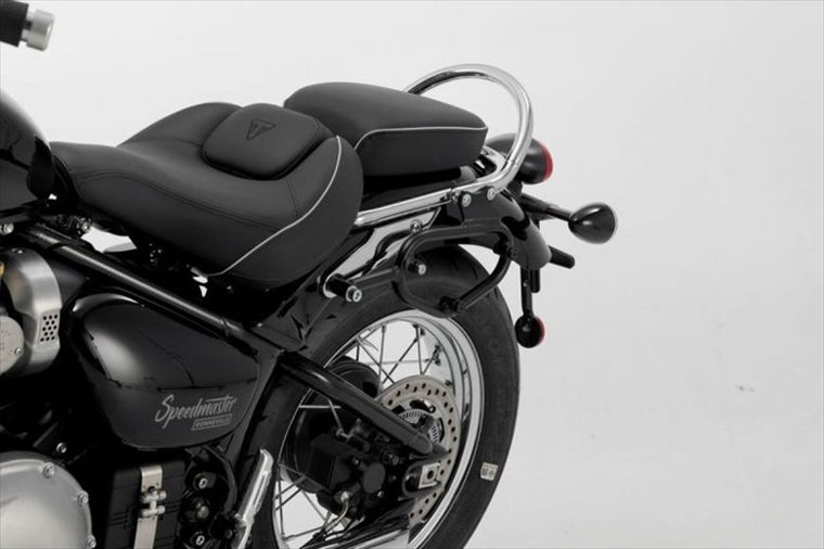 【エスダブリューモーテック】SWモーテック    SLCサイドキャリア（左）           TRIUMPH BONNEVILLE SPEEDMASTER 18 HTA1190210001