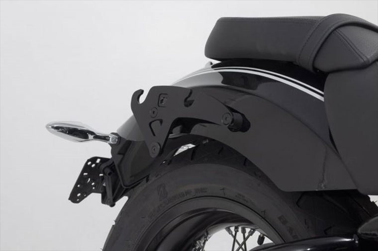 【エスダブリューモーテック】SWモーテック SLH サイドキャリア LH1用 （右） BMW R18 20 HTA0768210100