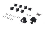 【エスダブリューモーテック】SWモーテック    TRAX 盗難防止ロックセット       キーシリンダー＆EVOキャリア キーシリンダー7個, EVOキャリアロック2個, キー2本 QLS0004615100