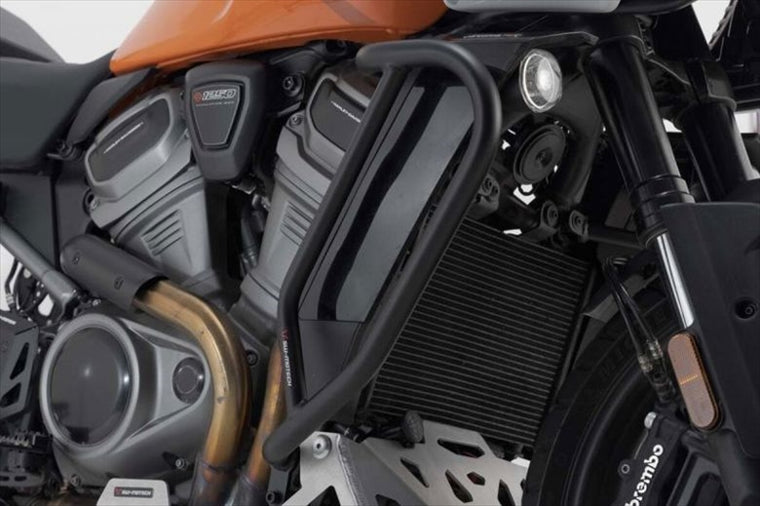 【エスダブリューモーテック】SWモーテック    クラッシュバー BLK              HARLEY-DAVIDSON PAN AMERICA 21 SBL1891110000/B