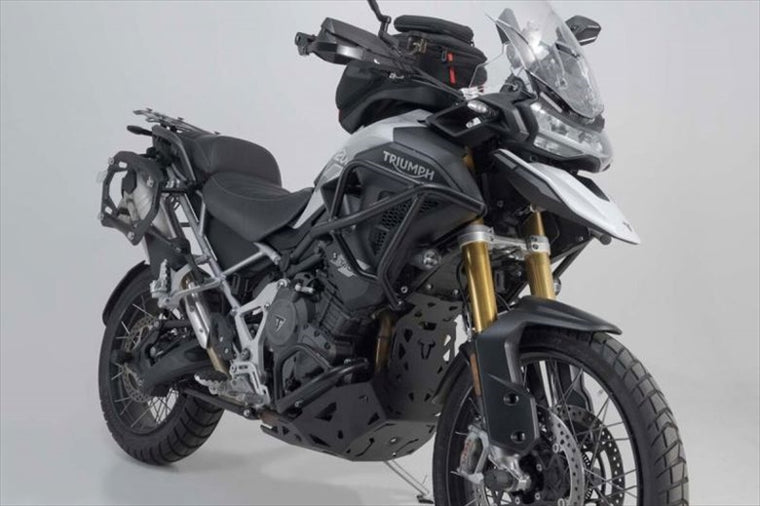 【エスダブリューモーテック】アッパークラッシュバー BLK TRIUMPH TIGER1200 22 SBL1190510001/B