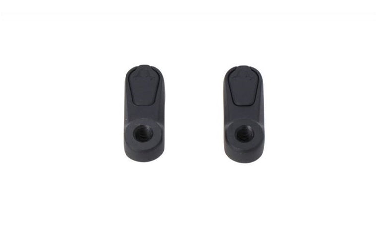 【エスダブリューモーテック】ミラーエクステンション BLK 右ネジ/右ネジ M10x1.25 SVL0050311400/B