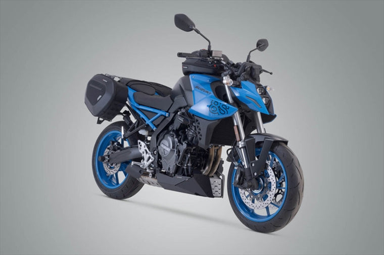 【エスダブリューモーテック】PRO BLAZEサドルバッグセットハイバージョン BLK GSX-8S 22 BCHTA0574031100