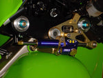 【HYPERPRO】ハイパープロ CNCステダンステーSET 75mm GLD ZX-9R 02-03【カタログ品番：P007-2020】【メーカー品番：22117027】