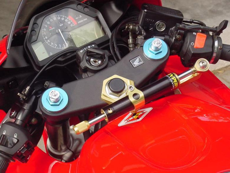 【HYPERPRO】ハイパープロ CNCステダンステーSET 75mm GLD CBR600RR 03-04【カタログ品番：P007-2773】【メーカー品番：22111023】