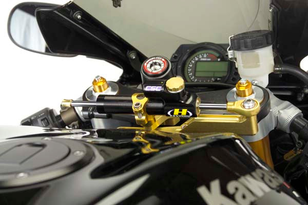 【HYPERPRO】ハイパープロ CNCステダンステーSET 75mm GLD ZX-10R 04-05【カタログ品番：P007-4765】【メーカー品番：22117031】