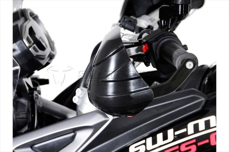 【エスダブリューモーテック】SWモーテック    BBSTORM ハンドガードキット      TRIUMPH TIGER800 10-14／1200 18-19 HPR0022010500/B