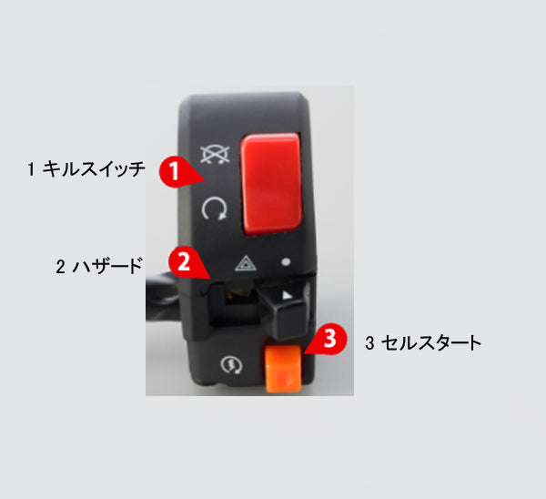 【ACTIVE】アクティブ スイッチキット TYPE-2 ZEPHYR750 Z1000【カタログ品番：P008-1062】【メーカー品番：1387403】