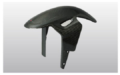 【NEXRAY】ネクスレイ フロントフェンダー セミグロス DUCATI MONSTER【カタログ品番：P028-3969】【メーカー品番：31890601】
