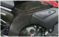 【NEXRAY】ネクスレイ フレームヒートプロテクターSET スモークBLK FZ-1 08 FAZER 06-08【カタログ品番：P034-3522】【メーカー品番：31830106】