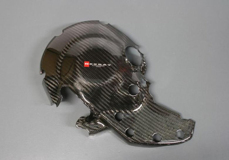 【NEXRAY】ネクスレイ クラッチカバー スモークBLK YZF-R1 07-08【カタログ品番：P034-3542】【メーカー品番：31830208】