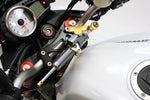 【HYPERPRO】ハイパープロ CNCステダンステーSET 75mm GLD Z1000 03-09 Z750 04-10【カタログ品番：P077-7971】【メーカー品番：22117035】