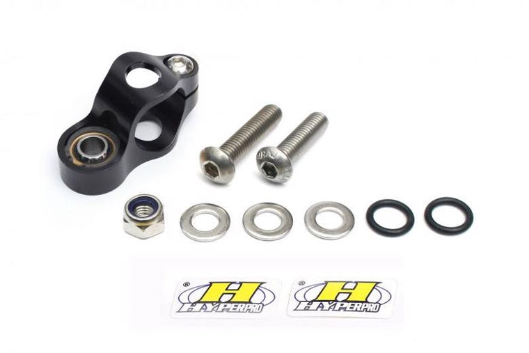 【HYPERPRO】ハイパープロ CNCステダンステーSET 75mm BLK GSX1300R 08-12 GSX-R1000 01-06 750 00-06【カタログ品番：P055-4075】【メーカー品番：22115021B】
