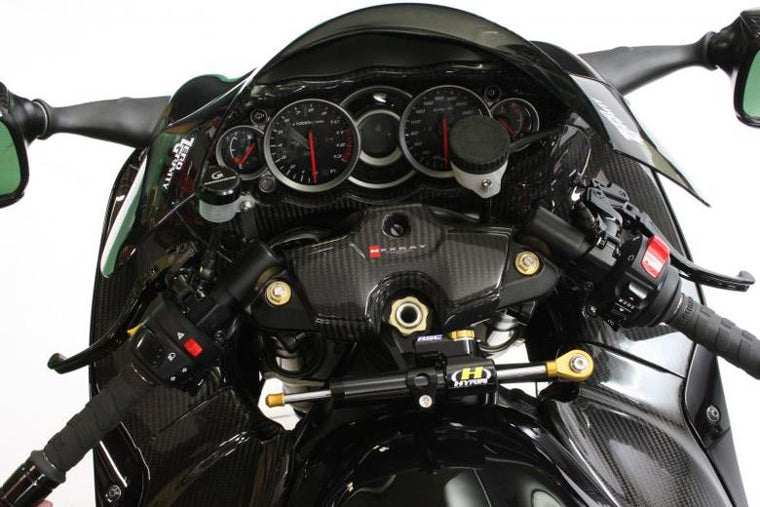 【HYPERPRO】ハイパープロ CNCステダンステーSET 75mm BLK GSX1300R 99-17【カタログ品番：P040-3097】【メーカー品番：22115022B】