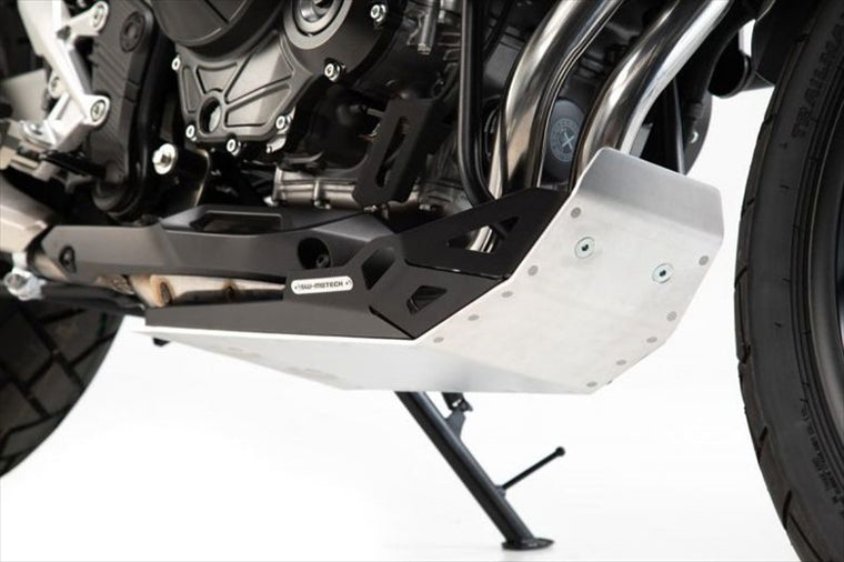 【エスダブリューモーテック】SWモーテック エンジンガード BLK／SIL CB500X 18- MSS0191910000
