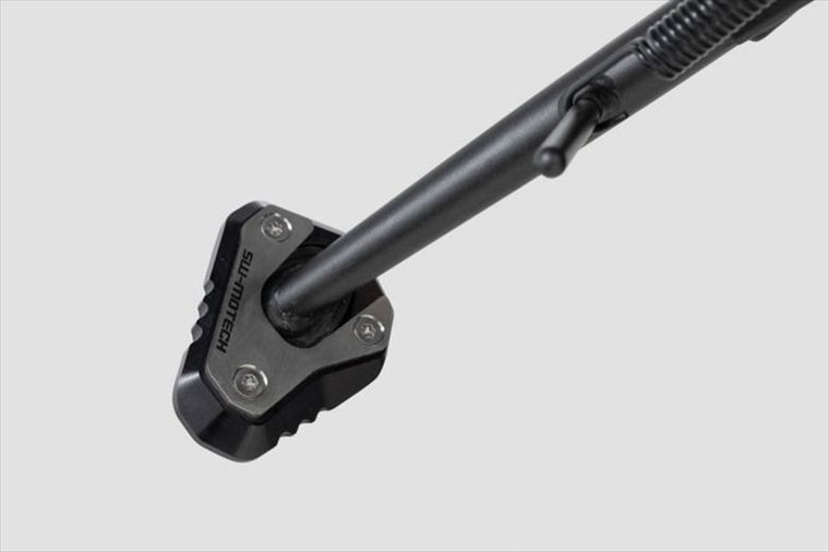 【エスダブリューモーテック】SWモーテック    サイドスタンドエクステンション BLK／SIL Z900 16-／Z900RS／CAFE 17- STS0886810001
