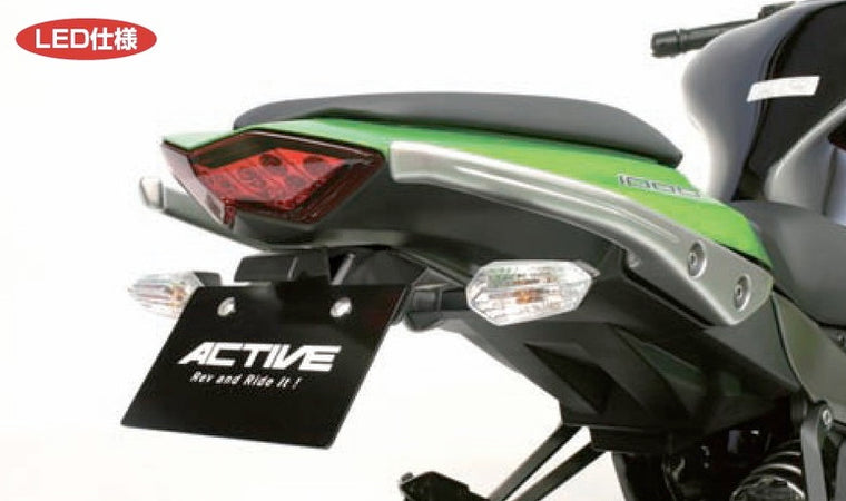 【アクティブ】アクティブ     フェンダーレスKIT LEDナンバートウツキ  BLK NINJA1000 11-16／Z1000 10-13 1157074