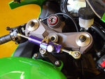 【HYPERPRO】ハイパープロ CNCステダンステーSET 75mm GLD ZX-10R 06-12 ZX-6R 09-12 ［純正タイプ］【カタログ品番：P049-8745】【メーカー品番：22117037】
