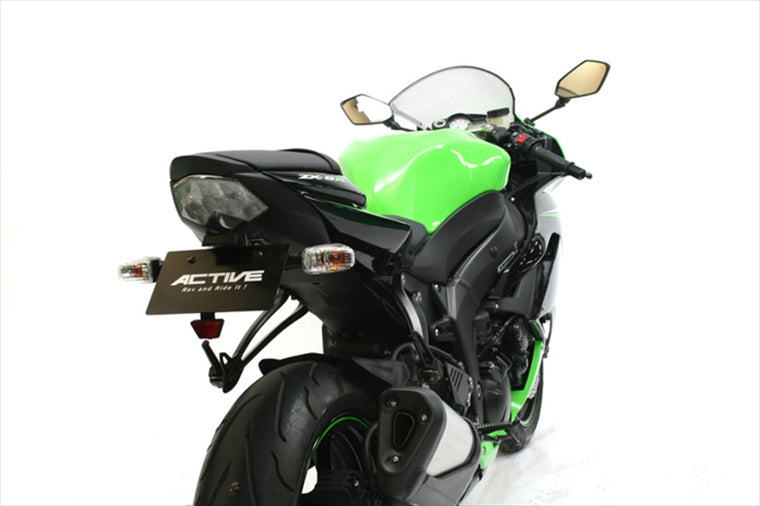 【アクティブ】アクティブ フェンダーレスKIT LEDナンバートウツキ BLK ZX-6R 09-18 1157076