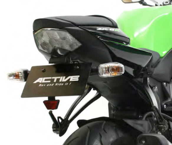 【アクティブ】アクティブ フェンダーレスKIT LEDナンバートウツキ BLK ZX-6R 09-18 1157076