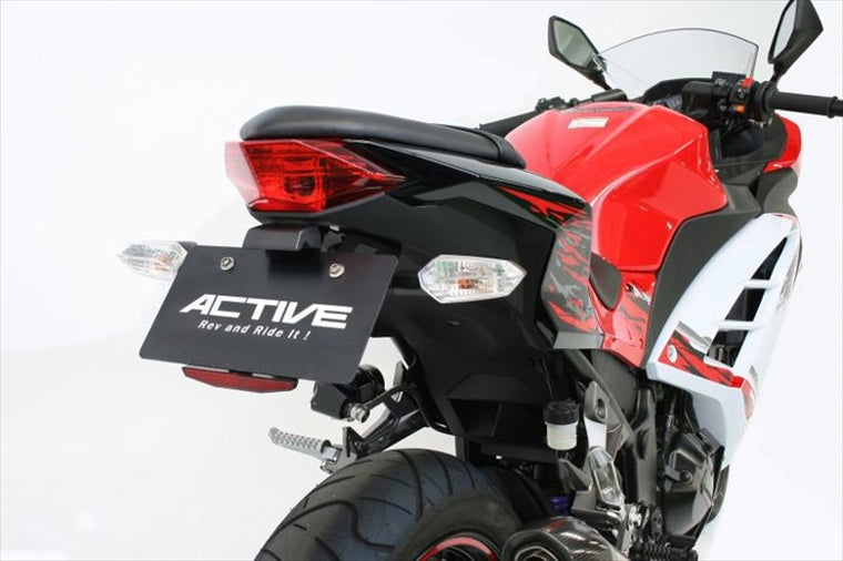 【アクティブ】アクティブ     フェンダーレスKIT LEDナンバートウツキ  BLK NINJA250 13-17／Z250 13-18 1157079