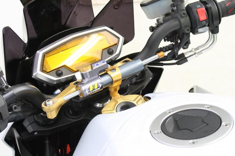 【HYPERPRO】ハイパープロ CNCステダンステーSET 75mm GLD Z1000 10-13【カタログ品番：P057-2602】【メーカー品番：22117038】