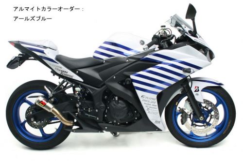 【ゲイルスピード】F300-17半ツヤBLK TYPE-GP1S  YZF-R25 15-20/MT-25 16-19 ABS不可 28831027