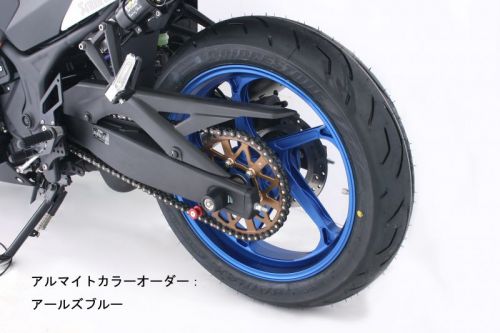 【ゲイルスピード】R400-17半ツヤBLK TYPE-GP1S  YZF-R25 15-20/MT-25 16-19 ABS不可 28831127