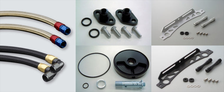 【アクティブ】アクティブ OILクーラー取り出しSET ＃6 BLK Z1000R J【カタログ品番：P069-9966】【メーカー品番：14057122B】