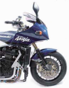 【アクティブ】アクティブ     コンバーチブルステムKIT SILφ43   （φ28.6ハンドル用） GPZ900R A7-A16 13670003