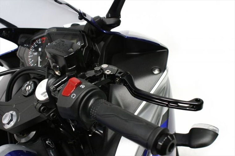 【アクティブ】アクティブ     RS2ビレットレバー ブレーキBLK     YZF-R25／R25（ABS）／R3 15-21／MT-25／MT-03 16-20 1107305